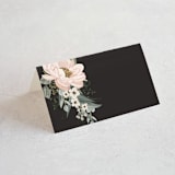 "Lovely Vine" - Place Cards in Blush by Susan Moyal - Blank front