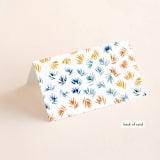 "Daydream" - Place Cards in Honey by Beth Schneider - Folded Back of Card