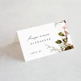 "Beautiful Spring" - Place Cards in Spring by Phrosné Barwood - Folded with Free Guest Printing