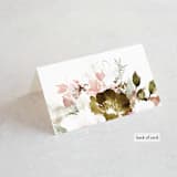 "Beautiful Spring" - Place Cards in Spring by Phrosné Barwood - Folded Back of Card