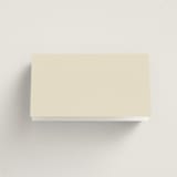 "Mughal Gardens" - Place Cards in Ivory by Sherley Ferreira - Folded Back of Card