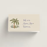 "Artisan Wedding" - Place Cards in Sea by Chris Griffith - Folded with Free Guest Printing