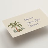 "Artisan Wedding" - Place Cards in Sea by Chris Griffith - Detail