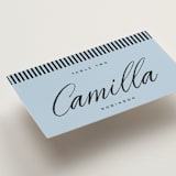 "Tarte Tatin" - Place Cards in Sky by Blustery August - Detail