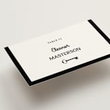 "Hotel" - Place Cards in Ivory by Studio Suku - Detail