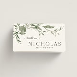 "Carolina" - Place Cards in Meadow by Melanie Kosuge - Folded with Free Guest Printing