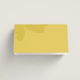 "Bloom" - Place Cards in Caribbean Citrus by Morgan Kendall - Blank front