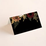 "Falling In Love" - Place Cards in Harvest by Susan Moyal - Blank front