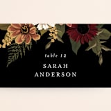 "Falling In Love" - Place Cards in Harvest by Susan Moyal - Detail