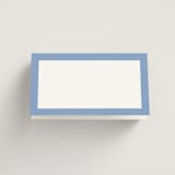 "Constance" - Place Cards in Sky by Robert and Stella - Blank Front