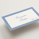 "Constance" - Place Cards in Sky by Robert and Stella - Detail