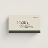 "Literary" - Place Cards in Moss by Kelly Watkins - Front