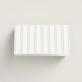 "Bristol" - Place Cards in Aqua by Jennifer Wick - Folded Back of Card