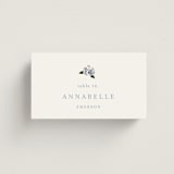 "Be With You" - Place Cards in French by Design Lotus - Front with Free Guest Printing