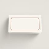 "Avery" - Place Cards in Dusty Pink by Jennifer Postorino - Blank front