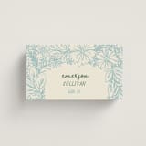 "Bloom" - Place Cards in Waterfall by Kelly Watkins - Front with Free Guest Printing