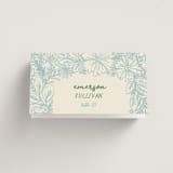"Bloom" - Place Cards in Waterfall by Kelly Watkins - Folded with Free Guest Printing