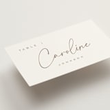 "Full Photo" - Place Cards in Chiffon by Orasie - Detail