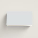 "Modernne" - Place Cards in Powder by Carolyn MacLaren - Blank front