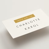 "Colorfield" - Place Cards in Buttercup by Snow and Ivy - Detail