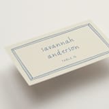 "Florence" - Place Cards in Sky by Kelly Watkins - Detail