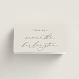 "Join Together" - Place Cards in Inked by Design Lotus - Folded with Free Guest Printing