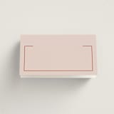 "Jot" - Place Cards in Peach Cream by Snow and Ivy - Blank front