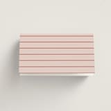 "Jot" - Place Cards in Peach Cream by Snow and Ivy - Folded Back of Card
