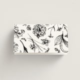 "graceful" - Place Cards in Onyx by Jennifer Postorino - Folded Back of Card