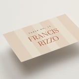 "Ambrosial" - Place Cards in Butter by Pixel and Hank - Detail