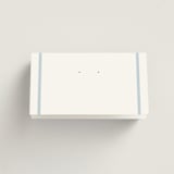 "Dotted Classic" - Place Cards in Hydrangea by Carolyn MacLaren - Blank front