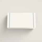 "Dotted Classic" - Place Cards in Hydrangea by Carolyn MacLaren - Folded Back of Card