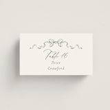 "Ornate sketched frame" - Place Cards in Forest by Jackie Crawford - Front with Free Guest Printing