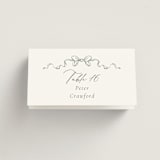 "Ornate sketched frame" - Place Cards in Forest by Jackie Crawford - Folded with Free Guest Printing