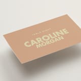 "Sienna" - Place Cards in Salmon by Ellen Schlegelmilch - Detail