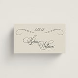 "Old Fashioned" - Place Cards in Night by Ani Somi - Front with Free Guest Printing