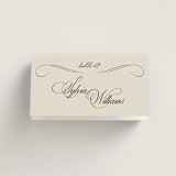 "Old Fashioned" - Place Cards in Night by Ani Somi - Folded with Free Guest Printing