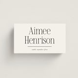 "Modern Space" - Place Cards in Cloud by Ashlee Townsend - Front with Free Guest Printing