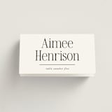 "Modern Space" - Place Cards in Cloud by Ashlee Townsend - Folded with Free Guest Printing