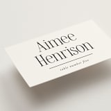 "Modern Space" - Place Cards in Cloud by Ashlee Townsend - Detail