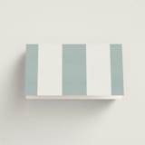 "Trois" - Place Cards in Almond by Blustery August - Folded Back of Card