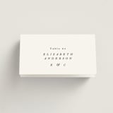 "traditional love story" - Place Cards in Black Tie by Phrosné Barwood - Folded with Free Guest Printing