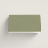 "Handwritten" - Place Cards in Moss by Cass Loh - Blank Front