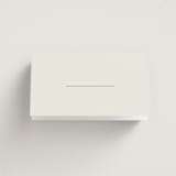 "Flynn" - Place Cards in Ash by Kelly Watkins - Blank front