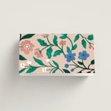 "Le Jardin" - Place Cards in Petal by Elly - Folded Back of Card