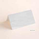 "Botanical Frame" - Place Cards in Fern by Kate Ahn - Folded Back of Card