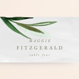 "Botanical Frame" - Place Cards in Fern by Kate Ahn - Detail