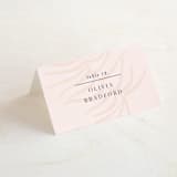 "Acapulco" - Place Cards in Indigo by Angela Marzuki - Folded with Free Guest Printing