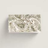 "Disney's Mickey Mouse Tropical Frame" - Place Cards in Earth by Shiny Penny Studio - Folded Back of Card