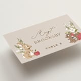 "Disney's Snow White Someday" - Place Cards in Forest Floo by Erin L. Wilson - Detail